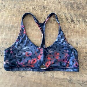 Lululemon Women's Racerback Sports Bra multi color Size 12